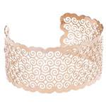 Bracelete Rococo Folheado no Ouro